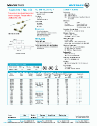 Datasheet UL248-14 manufacturer Littelfuse